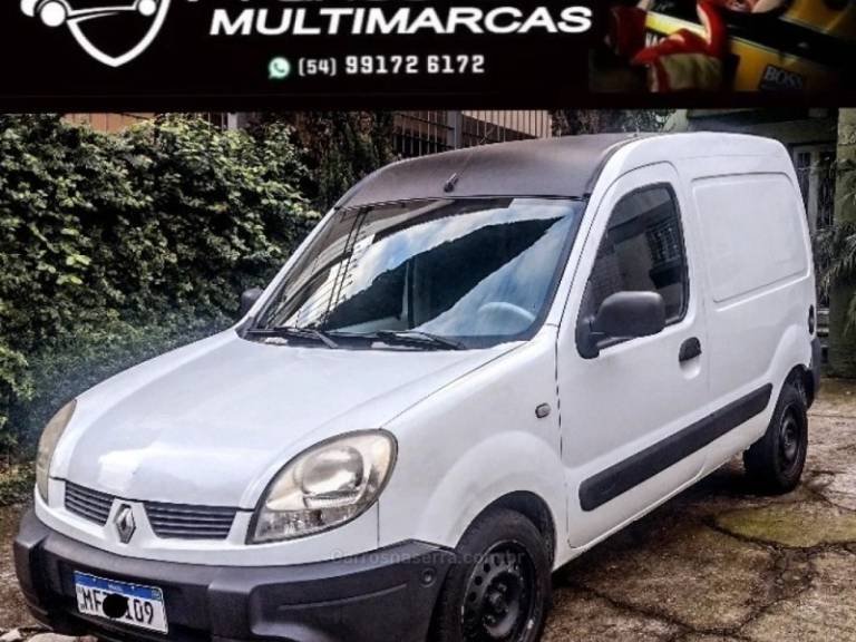 RENAULT - KANGOO - 2008/2009 - Branca - R$ 27.900,00