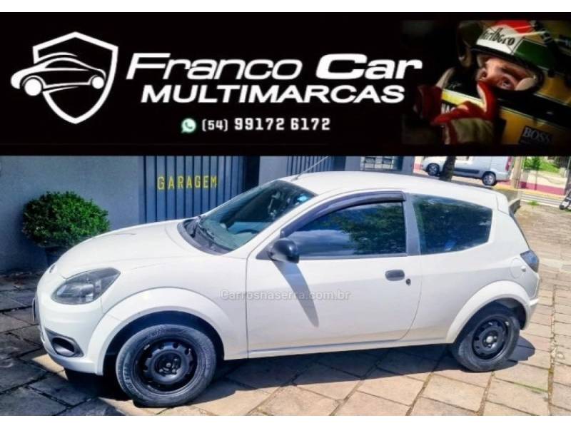 FORD - KA - 2012/2013 - Branca - R$ 26.900,00