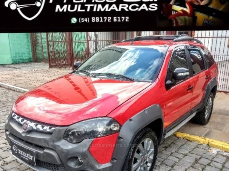 FIAT - PALIO - 2015/2015 - Vermelha - R$ 51.900,00