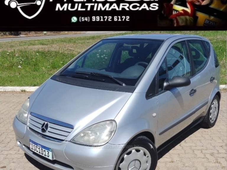 MERCEDES-BENZ - A 160 - 2001/2002 - Prata - R$ 14.900,00