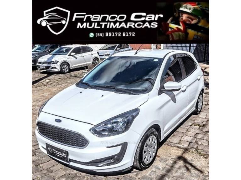 FORD - KA - 2018/2019 - Branca - R$ 45.900,00