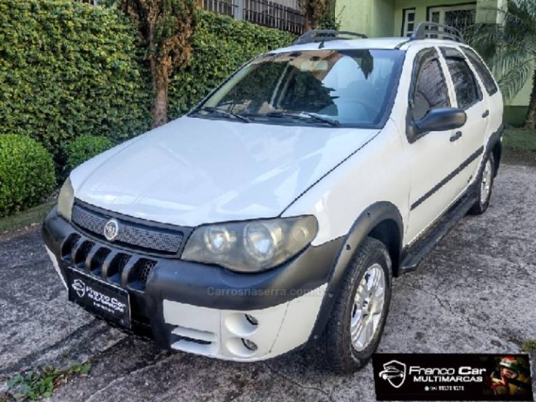 FIAT - PALIO - 2007/2008 - Branca - R$ 27.900,00