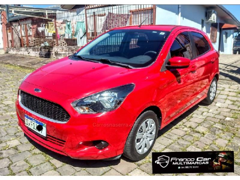 FORD - KA - 2014/2015 - Vermelha - R$ 39.900,00