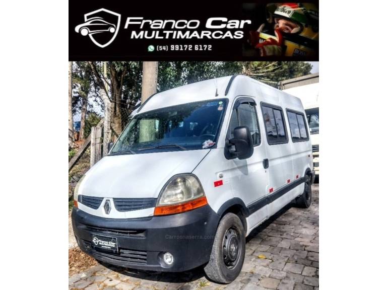 RENAULT - MASTER - 2010/2011 - Branca - R$ 75.900,00