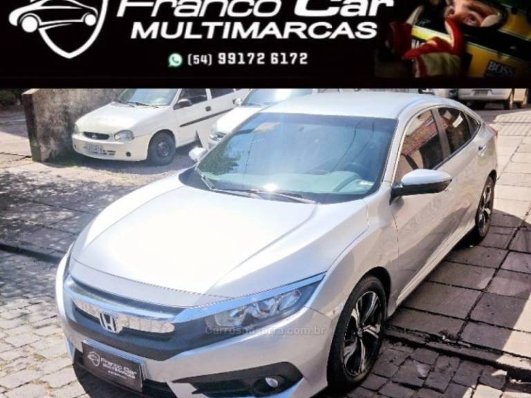 HONDA - CIVIC - 2017/2017 - Cinza - R$ 110.900,00