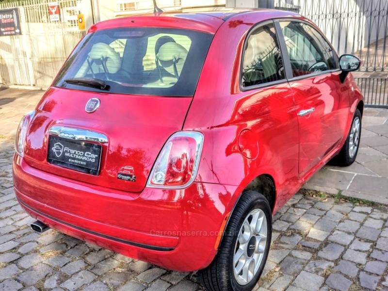 FIAT - 500 - 2012/2013 - Vermelha - R$ 49.900,00